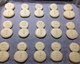 簡単かわいい！米粉の雪だるまクッキー作り方10写真