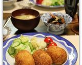 簡単にまるめて*エビクリームコロッケ作り方4写真