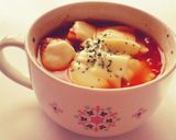 トマトスープ（手作りソーセージ入り★）作り方13写真