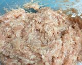 鶏つくねの照り焼き卵黄ソース作り方2写真