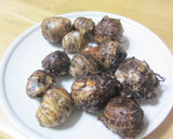 レンジで皮むき簡単！里芋の煮物作り方1写真
