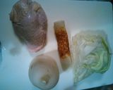 冷蔵庫にあるもの具沢山うどん作り方1写真