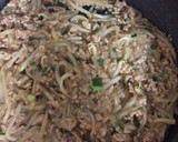 もやしと豚挽肉の濃く旨味噌炒め作り方5写真