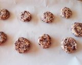 ブラックビーンとチーズの甘くないクッキー作り方3写真