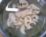 簡単 美味しい♪ ブリと 蓮根の 煮付け作り方1写真
