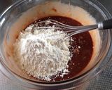 ふんわり しっとり♡チョコバナナケーキ作り方5写真