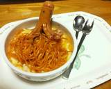 ココットカマンで☆たこさんパスタ(^^)作り方6写真