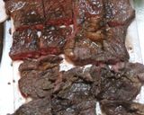 時短簡単輸入牛肉のニンニク・バター・醤油作り方9写真