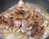 時短簡単輸入牛肉のニンニク・バター・醤油作り方8写真