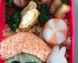 かまぼこミッフィー☆簡単☆キャラ弁作り方7写真
