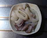 天然だしパックで作る イカと里芋の煮物作り方2写真