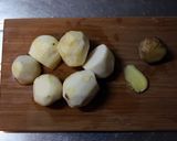天然だしパックで作る イカと里芋の煮物作り方3写真