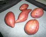 安納芋とりんごの茶巾作り方1写真