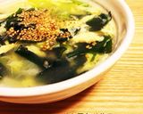*かき玉わかめスープ*作り方4写真