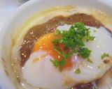 カレーと温泉卵のココットカマン作り方1写真