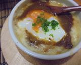カレーと温泉卵のココットカマン作り方2写真