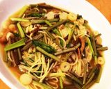 山菜パスタ作り方3写真