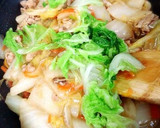 白菜と豚こまのとろあん旨炒め♪作り方5写真
