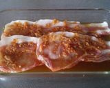 お漬物で生姜焼き作り方1写真
