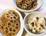 簡単！豚肉とれんこん炒め！すき焼きのたれ作り方4写真