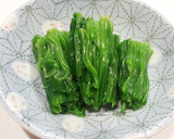 離乳食中期～☆しらすとほうれん草のおかゆ作り方3写真