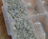 離乳食中期～☆しらすとほうれん草のおかゆ作り方6写真