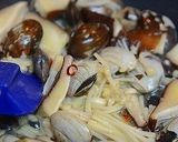 ✿あさりと茸のスープパスタ✿作り方6写真
