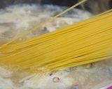 ✿あさりと茸のスープパスタ✿作り方9写真