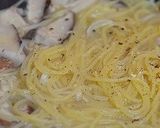✿あさりと茸のスープパスタ✿作り方10写真
