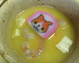 余った高野豆腐で甘〜い茶碗蒸し作り方4写真
