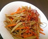 きんぴらごぼう☆簡単＆定番給食の味♪作り方13写真