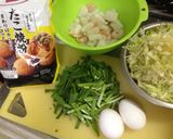 たこ焼き粉でチヂミ風お好み焼き作り方3写真