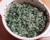離乳食中期～☆しらすとほうれん草のおかゆ作り方7写真