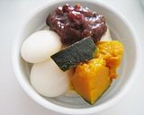 カボチャの煮物でスイーツココットカマン作り方1写真