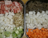 我が家の具たっぷり食べる豚汁！作り方1写真