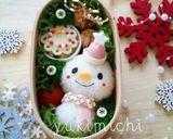 キャラ弁♡ワンポイント♡クリスマスリース作り方9写真