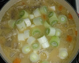我が家の具たっぷり食べる豚汁！作り方5写真