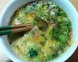 お弁当に！ベーコンとブロッコリーの卵焼き作り方3写真