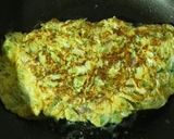 お弁当に！ベーコンとブロッコリーの卵焼き作り方5写真