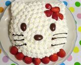 クリスマスケーキ♪簡単！立体雪だるま＾＾作り方16写真