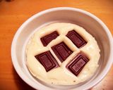 ブリュレ風〜❁チョコinココットカマン作り方2写真
