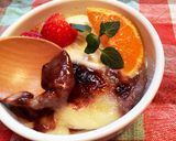 ブリュレ風〜❁チョコinココットカマン作り方5写真