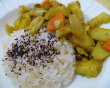 鱈とジャガイモの★カレー煮炒め作り方5写真