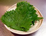 <簡単>タコのカルパッチョ 青じそソース作り方3写真