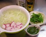 <簡単>タコのカルパッチョ 青じそソース作り方6写真