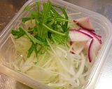 ヘルシーな青じそソース和風パスタ♪作り方1写真