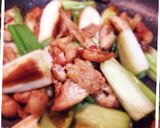 超簡単!居酒屋おつまみ 鶏皮ネギ炒め作り方7写真