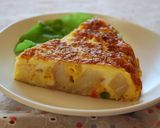 ポテト入り♪ケーキ風オムレツ作り方7写真