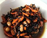 水煮缶詰で手軽にひじき煮作り方8写真