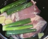 圧力鍋で作るトローリ豚角煮作り方1写真